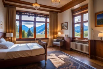 Sale of 4**** deluxe cozy hotel for couples romantic holiday