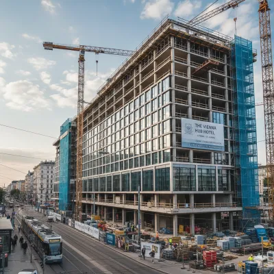 Hotel under construction in the 7th district of Vienna - pic.1